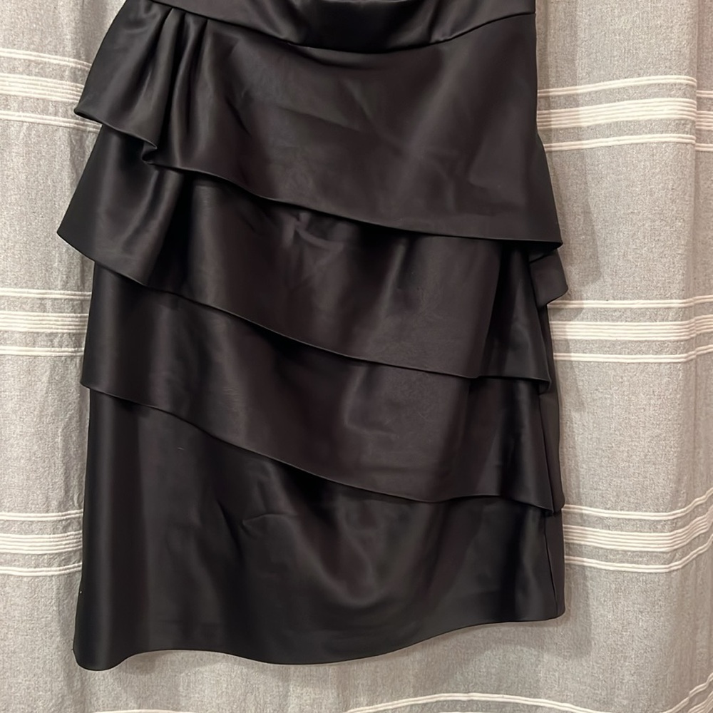 Vintage White House Black Market | Black Cocktail Dress | Size 6 - Picture 3 of 5